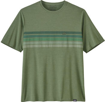 Patagonia Capilene Cool Daily Graphic Shirt (45235) sedge green x-dye