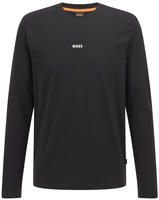 BOSS ORANGE Langarmshirt "TChark" Rundhalsausschnitt, Regular Fit, mit BOSS-Logo