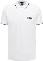 BOSS Green Herren Polo-Shirt schwarz Slim Fit
