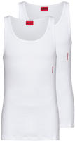 HUGO Underwear Tanktop "Twin Pack" Packung, 2 Stk. mit Markenlabel in Kontrastfarbe