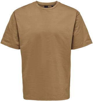 Only & Sons Loose Fit T-Shirt (22022532) brown