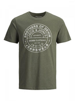 Jack & Jones Slim Fit Logo T-Shirt (12190510) dusty olive