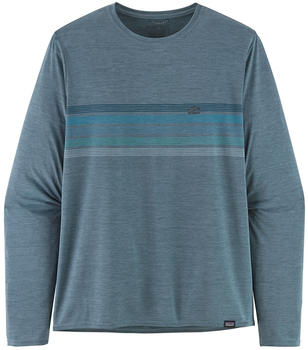 Patagonia Long-Sleeved Capilene Cool Daily Graphic Shirt Light Plume Grey X-Dye