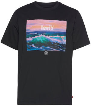 Levi's Relaxed Fit Tee (16143) poster waves caviar
