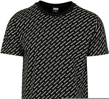 Urban Classics T-Shirt Allover Logo black (TB2731BLK)