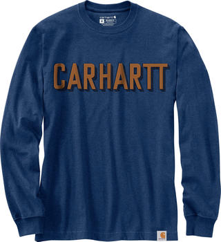 Carhartt Workwear Logo T-Shirt (104891) dark cobalt blue