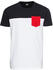 Urban Classics T-Shirt 3-Tone Pocket white (TB969WHTNVYFIR)
