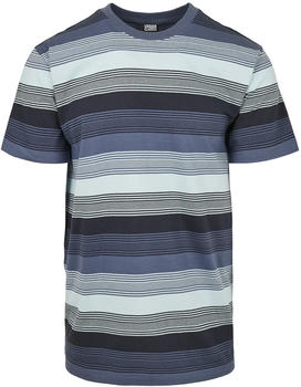 Urban Classics T-Shirt Yarn Dyed Sunrise Stripe blue (TB369402428)