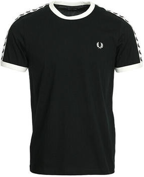 Fred Perry Taped Ringer tee (M6347) black