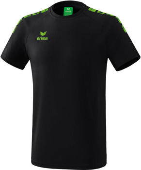 Erima T-Shirt Essential 5-C (2081939) black/green gecko