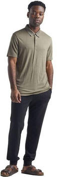 Icebreaker Men's Merino Tech Lite Short Sleeve Polo Shirt flint