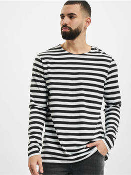 Urban Classics Regular Stripe Ls (TB3801-01248-0037) white/black