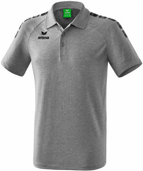 Erima Poloshirt Essential 5-C Poloshirt (2111907) grey melange/black