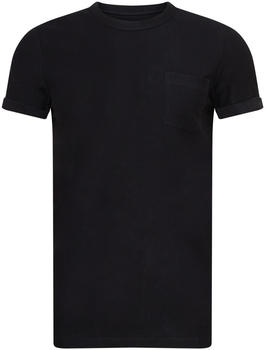 Tom Tailor Denim T-Shirt with a Chest Pocket (1030694) black