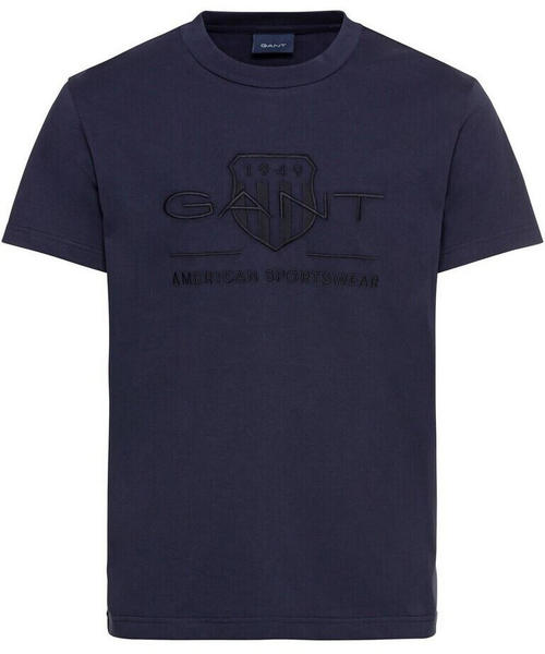 GANT Tonal Archive Shield T-Shirt evening blue