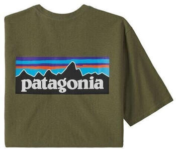 Patagonia P-6 Logo Responsibili-Tee (38504) wyoming green