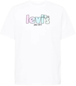 Levi's Relaxed Fit Tee (16143) poster logo decay white