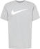 dark grey heather/white