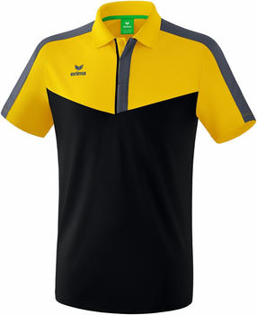 Erima Poloshirt Squad (1112016) yellow/black/slate grey