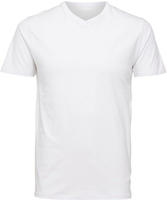 SELECTED V-Shirt "SLHNEWPIMA SS V-NECK TEE B NOOS"