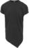 Urban Classics T-Shirt Asymetric Long black (TB1227BLK)