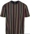 Urban Classics T-Shirt Printed Oversized Retro Stripe blue (TB369302667)