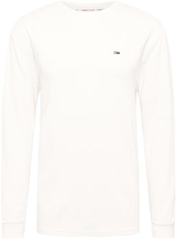Tommy Hilfiger Waffle Knit Long Sleeve T-Shirt (DM0DM15041) white
