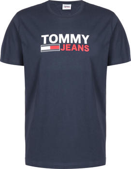 Tommy Hilfiger Pure Organic Cotton Logo T-Shirt (DM0DM15379) blue