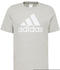 Adidas Essentials Single Jersey Big Logo T-Shirt medium grey heather (IC9350)