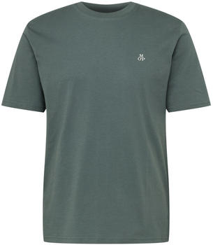 Marc O'Polo Basic-T-Shirt regular aus reiner Bio-Baumwolle (B21201251054) mangrove