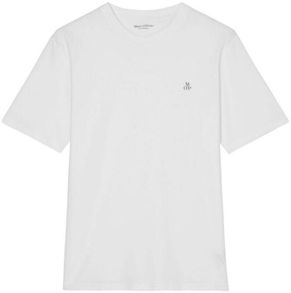 Marc O'Polo Basic-T-Shirt regular aus reiner Bio-Baumwolle (B21201251054) white