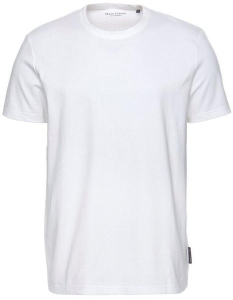 Marc O'Polo Rundhals-T-Shirt regular aus hochwertiger Baumwolle (B21201651556) white
