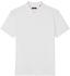 Marc O'Polo Kurzarm-Poloshirt regular Piqué aus Bio-Baumwolle (B21226653000) white