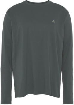 Marc O'Polo Basic-Longsleeve shaped aus reiner Bio-Baumwolle (B21201252210) mangrove