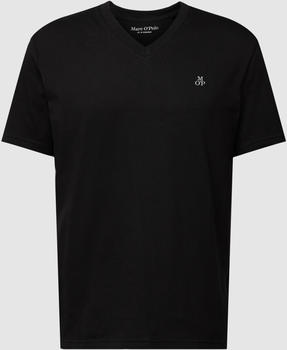 Marc O'Polo Basic V-Neck-T-Shirt regular (B21201251616) black