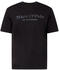 Marc O'Polo Logo-T-Shirt regular aus Organic Cotton (B21201251052) black