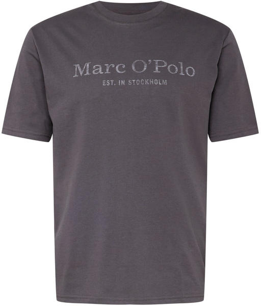Marc O'Polo Logo-T-Shirt regular aus Organic Cotton (B21201251052) gray pinstripe