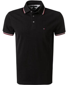 Tommy Hilfiger Polo-Shirts Slim Fit Schwarz (MW0MW30750-BDS)