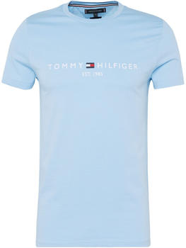 Tommy Hilfiger Logo Slim Fit Jersey T-Shirt (MW0MW11797) vessel blue
