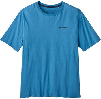 Patagonia Men's P-6 Mission Organic T-Shirt anacapa blue