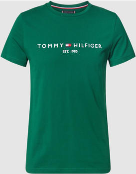 Tommy Hilfiger Logo Slim Fit Jersey T-Shirt (MW0MW11797) prep green
