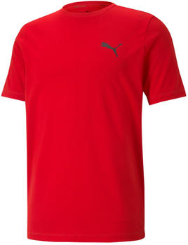 Puma Active Small Logo Tee high risk red