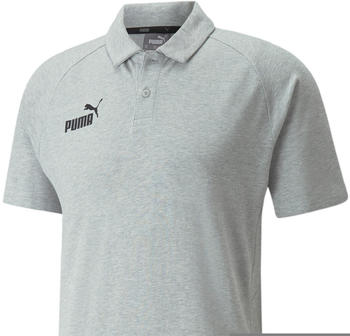 Puma teamFINAL Casuals Polo light gray heather