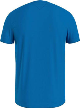 Tommy Hilfiger Logo Slim Fit Jersey T-Shirt (MW0MW11797) shocking blue