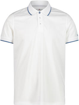 CMP Polo Shirt Men (39T5807) bianco-dusty blue