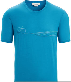 Icebreaker TECH LITE II T-Shirt Men (0A56N8) geo blue