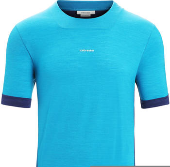 Icebreaker ZoneKnit T-Shirt Men (0A56P4) geo blue-royal navy-cb