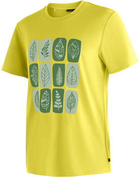 Maier Sports Walter Print T-Shirt Men (152313) corn husk-print leaves