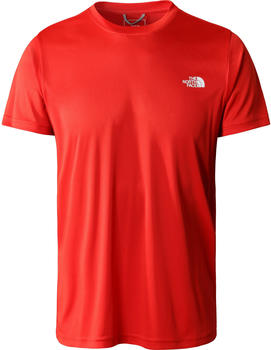 The North Face Reaxion Amp T-Shirt Men (NF0A3RX3) fiery red
