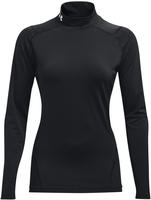 Under Armour Trainingsshirt "HeatGear Mock Langarm-Oberteil" normale Schnittform, mit